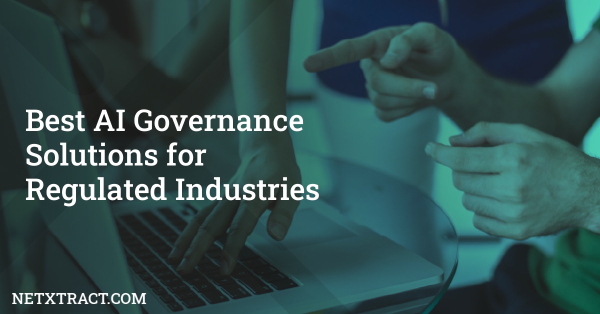 Best AI Governance Solutions for Regulated Industries